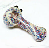 4" QUALITY MARBLE HAND PIPE GLASS BOWL